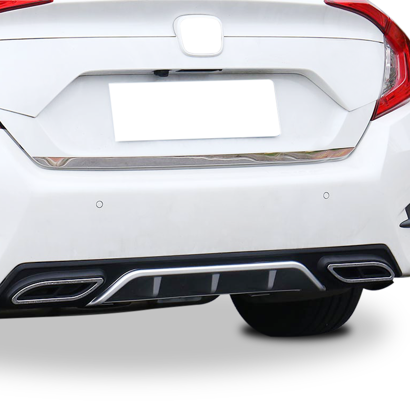 Honda Civic FC5 Egzoz Görünümlü Difüzör 2016- Sonrası