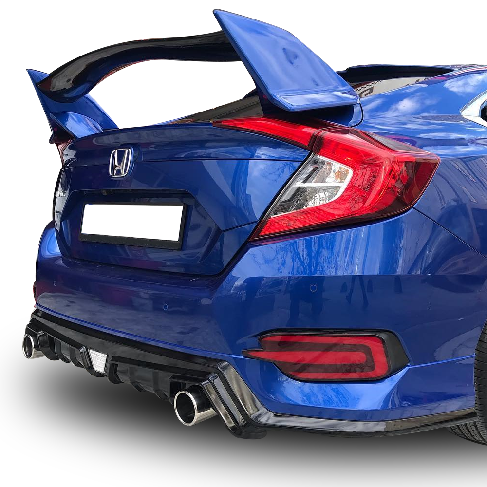 Honda Civic FC5 Mugen Arka Tampon Eki 2016- Sonrası