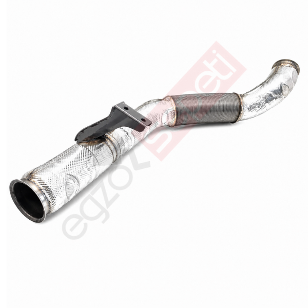 Volvo Boru, Egzoz Ön, E6, 22728175 Ø101,6 Inox, W/M-Spiralli, İzolasyonlu,