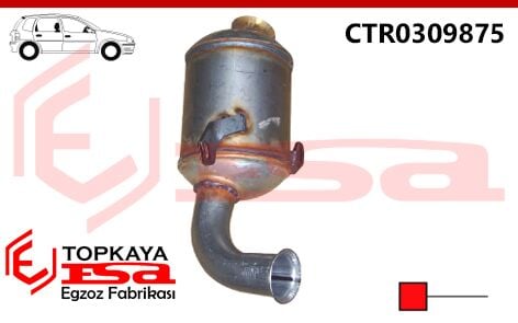 Citroen Xsara 2.0 Hdi Euro 2 Katalitik Konvertör 2003 > 2006