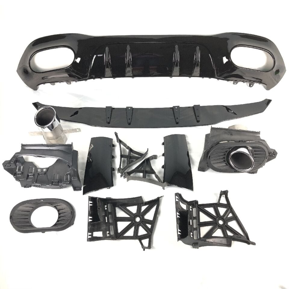 W177 DİFÜZÖR A35 KROM EGSOZ UCU 4D