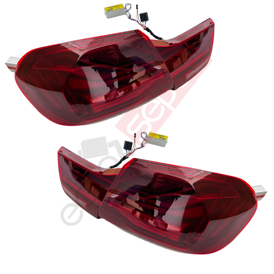 Bmw F33 CS Look Kırmızı Stop Seti