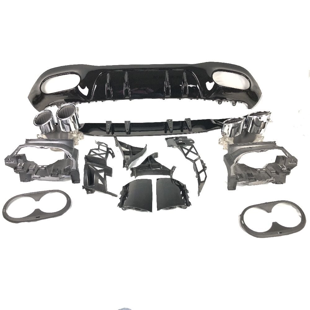 W177 DİFÜZÖR A45 KROM EGSOZ UCU 5D