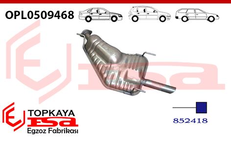 Opel Vectra B Arka 2.0 Dsl Baskılı 1996 > 2002