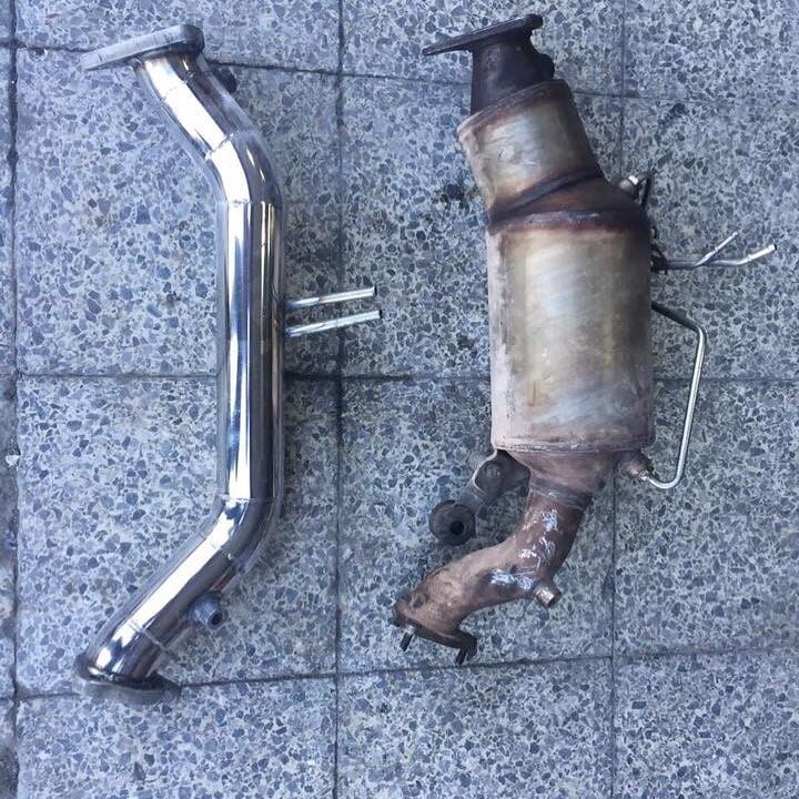 Audi A6 2.0 Dizel Downpipe