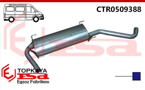 Citroen Jumper 2.8 Tdi Arka Susturucu 2011>…