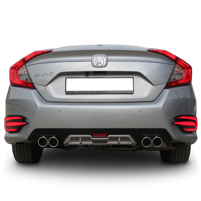 Honda Civic FC5 Turbo Difüzör + Egzoz Uçları