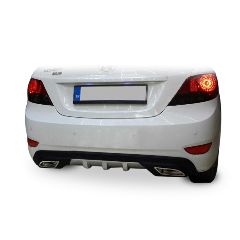 Hyundai Accent Blue Egzoz Görünümlü Difüzör