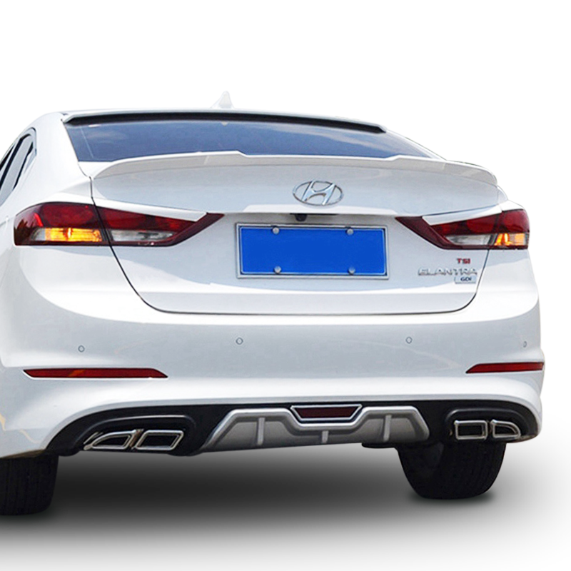 Hyundai Elantra Arka Tampon Difüzör 2016- Sonrası