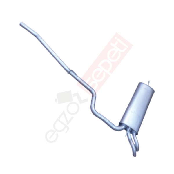 Mercedes T210 E220 Td 2.2Cdi Arka Susturucu Borulu Stw 1998 / 2003