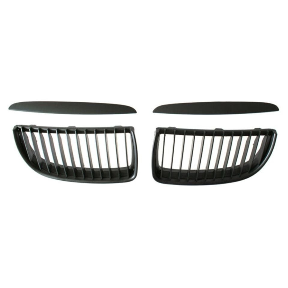 E90 MAT SİYAH PANJUR SETİ ''ÜST ÇITALI''
