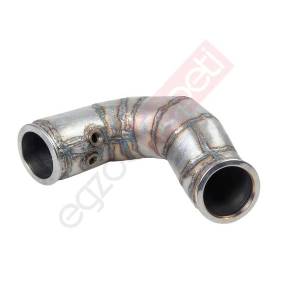 Man TGX Boru, Egzoz Ön, E6, 51152015308 Ø101,6 Inox, İzolasyonlu,