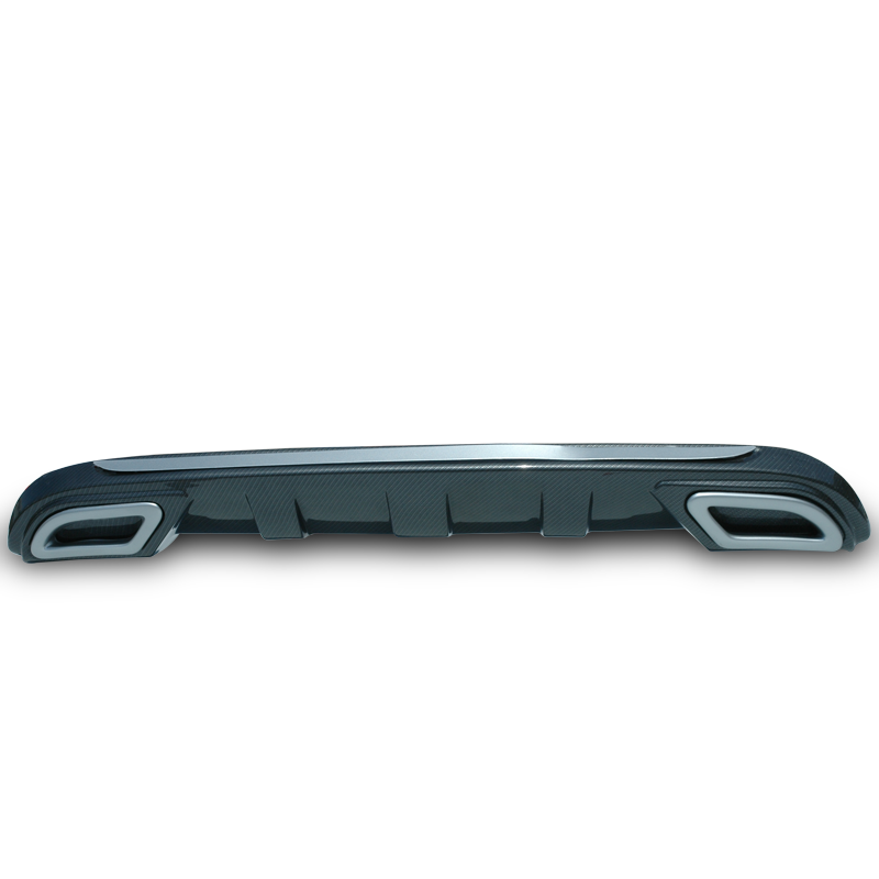 Hyundai İ20 Karbon Egzoz Görünümlü Difüzör 2014- Sonrası