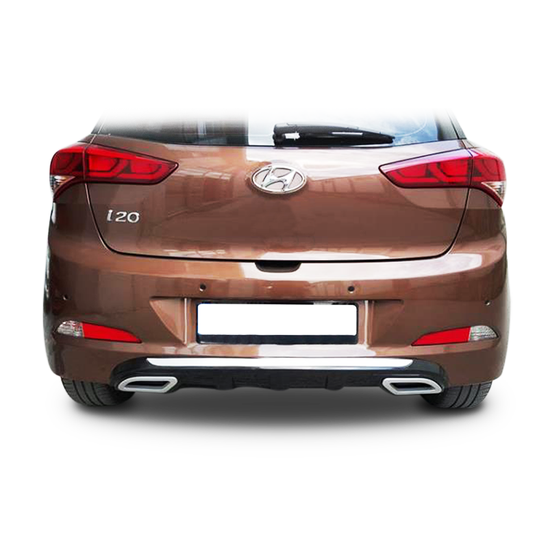 Hyundai İ20 Plastik Arka Tampon Difüzör
