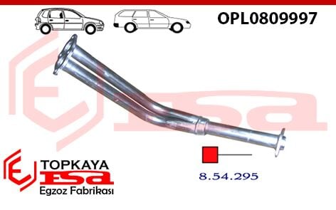 Opel Kadett Ön Boru 1.6 Dsl Hb / Sw 1982 > 1984