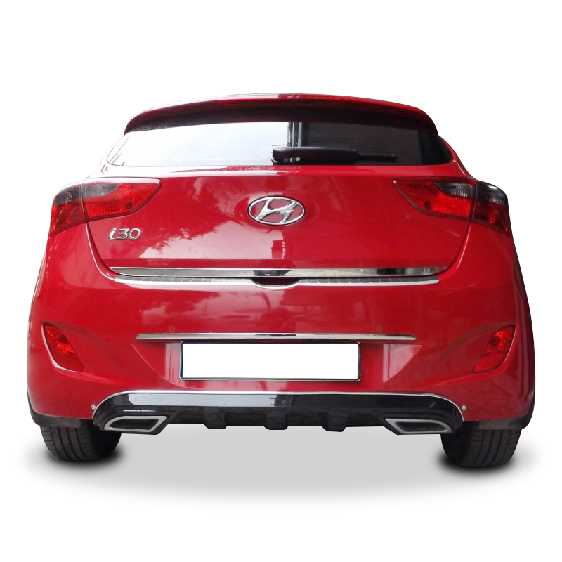Hyundai İ30 Egzoz Görünümlü Difüzör