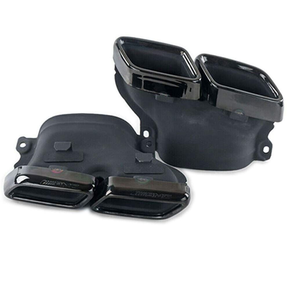 W205 COUPE/SEDAN C63 SİYAH EGSOZ UCU