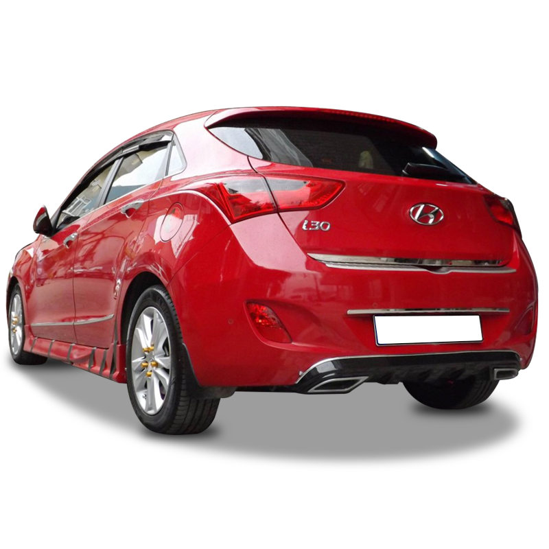 Hyundai İ30 Egzoz Görünümlü Difüzör
