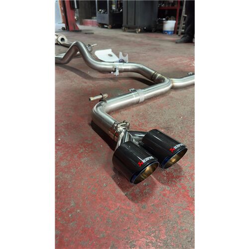 Cupra Formentor 1.5 Sag Ve Sol Egzoz Özel Üretim Mat Krom Kit Ve Akrapoviç Egzoz Ucu