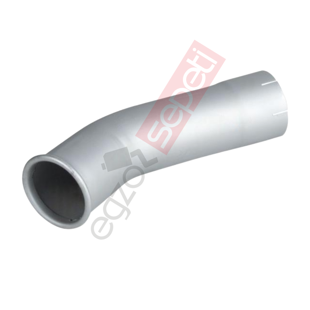 Iveco Turbostar Boru, Egzoz Çıkış, E1, 42092367 Iveco Turbostar Ø127 Alusi,