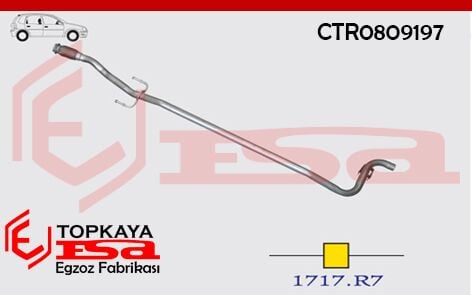 Citroen C3 1.4 Hdi Ara Boru Spiralli 2002 > ...