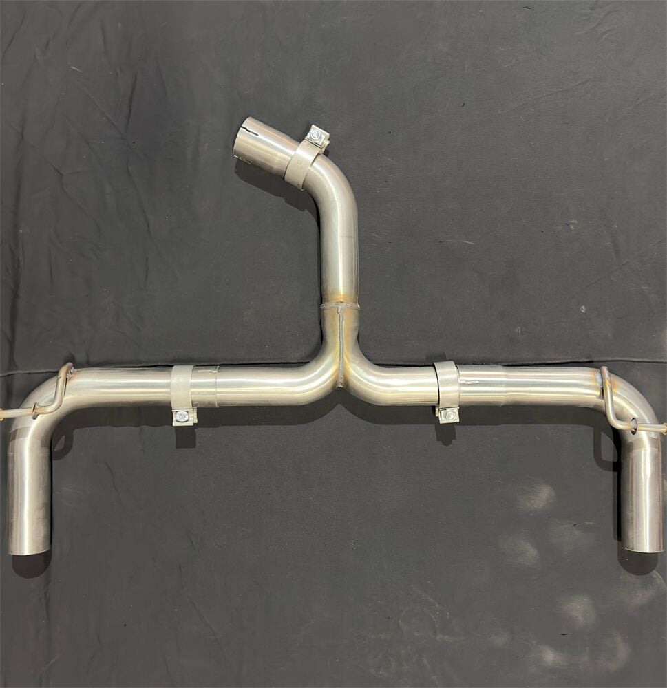 Audi A3 1.5 Mat Krom Ayarlı Arka Y Pipe