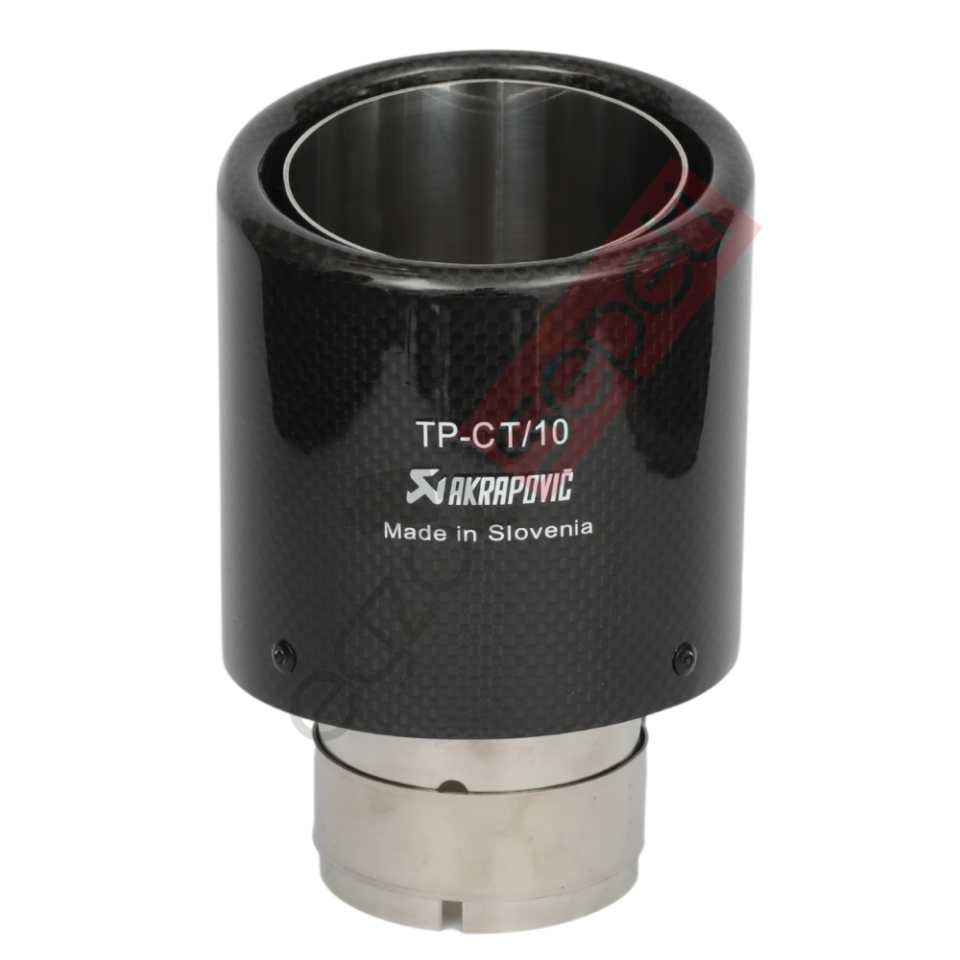 Akrapoviç Karbon Egzoz Ucu 100 MM Parlak Gerçek Karbon Mazlzeme İthal Ürün
