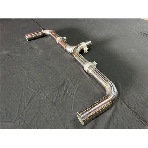 Audi Parlak Krom Ayarlı Arka Y Pipe