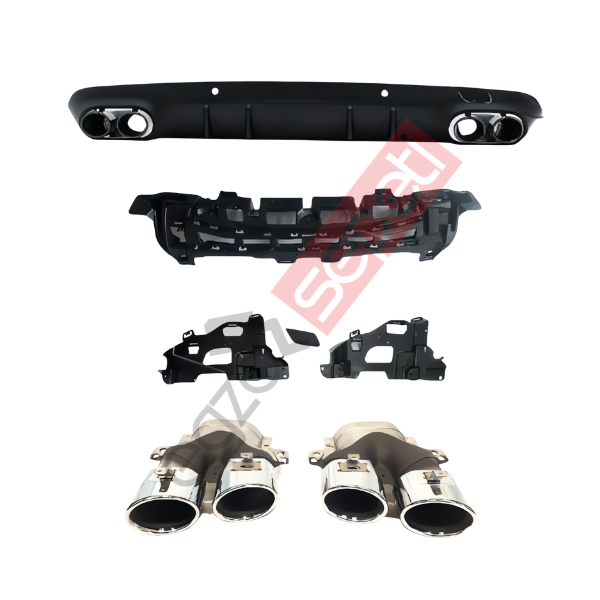 Mercedes W257 DİFÜZÖR+EGSOZ CLS53 AMG KROM EGSOZ