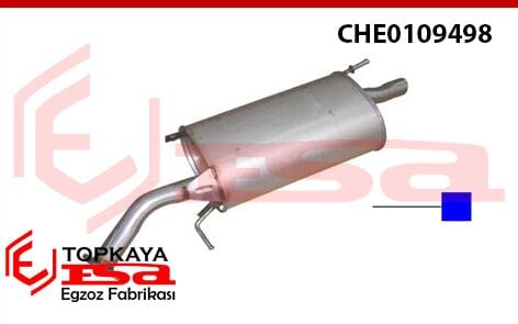 Chery 1.6 Arka Susturucu Borulu 2010 > …