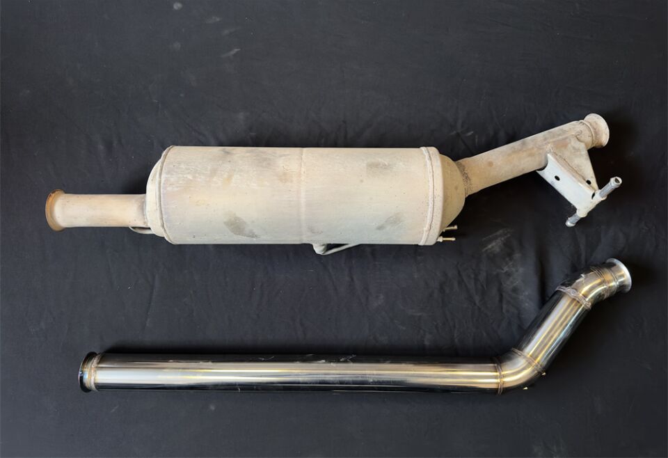 Peugeot 5008 Downpipe + Dpf İptali 2 Parça