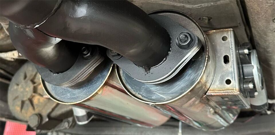 VW Amarok 2.0 / 3.0 Motorlar İçin Üniversal Arka Çiftli Flanşlı Varex Ve Arka Dkp Y Pipe + Varex Beyin Kumandası