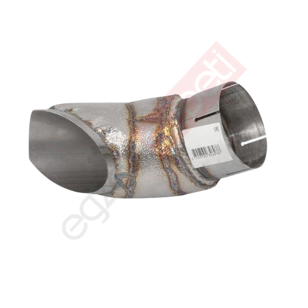 Man TGL Boru, Egzoz Çıkış, E6, 81152010377 Ø101,6 Inox, İzolasyonlu,