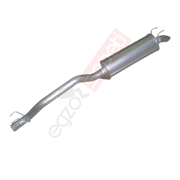 Dacia Pick-Up Arka Susturucu Borulu F8Q Uzun