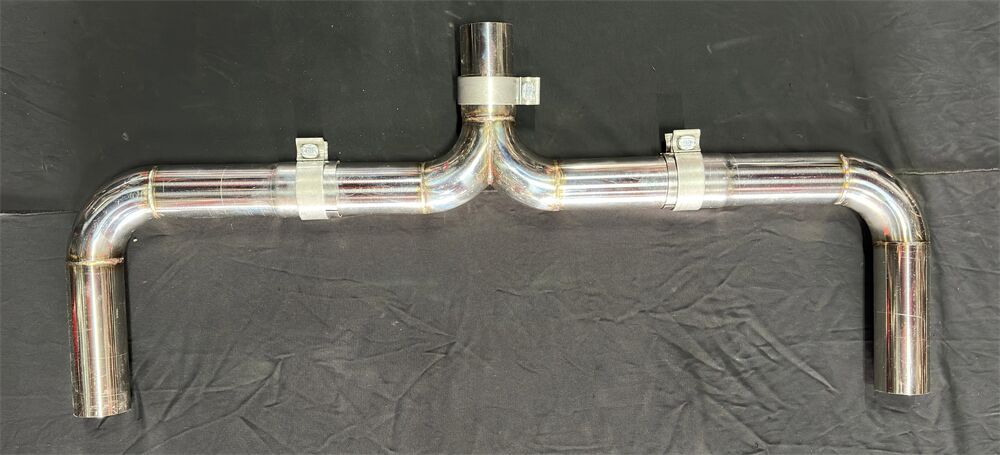 Volkswagen Parlak Krom Ayarlı Arka Y Pipe