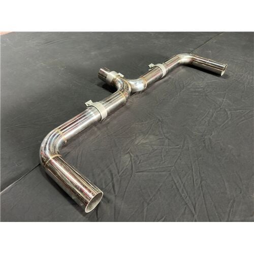 Volkswagen Parlak Krom Ayarlı Arka Y Pipe