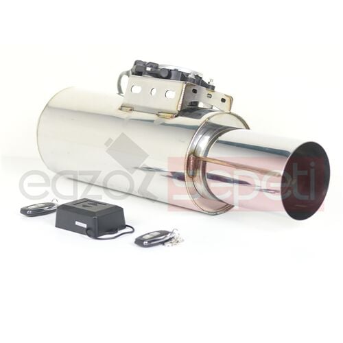 Varex Egzoz Büyük Kafalı 70 mm + Uzaktan Kumanda Beyni Çift Anahtarlı