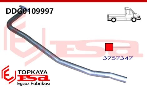 Dodge 100-200 Ön Boru Flanşlı Benzinli 1967-84