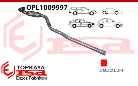 Opel Astra G 1.4İ / 1.6İ Ön Boru Sprıallı 2000 >…