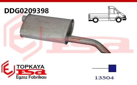 Dodge 250 Dsl Susturucu 1989 > 1999