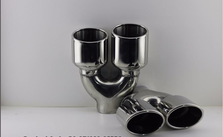 Audi A3 İçin S3 Egzoz Ucu Krom Sol Taraf