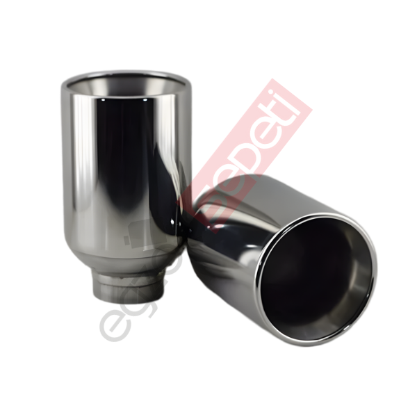 Seat Leon Aero Tampon İçin 2 Adet Krom Egzoz Ucu 120 mm