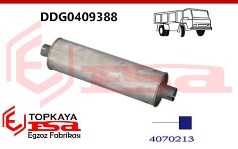 Dodge As 600 Susturucu (Boş) 1966-90