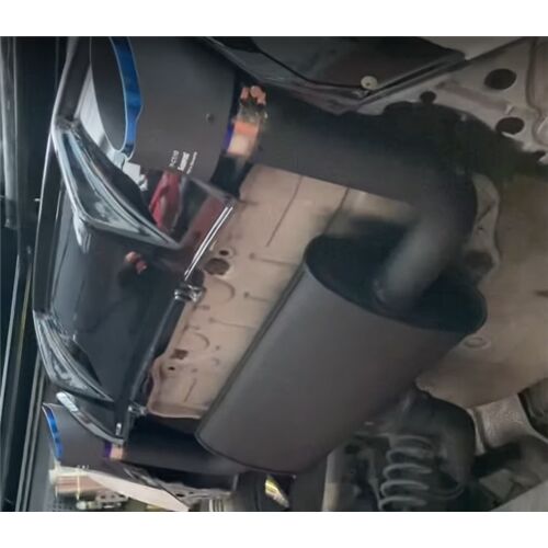 Volkswagen Beetle Sag Ve Sol Egzoz Çıkılarını Aktif Etmek İçin Özel Üretim Susturucu