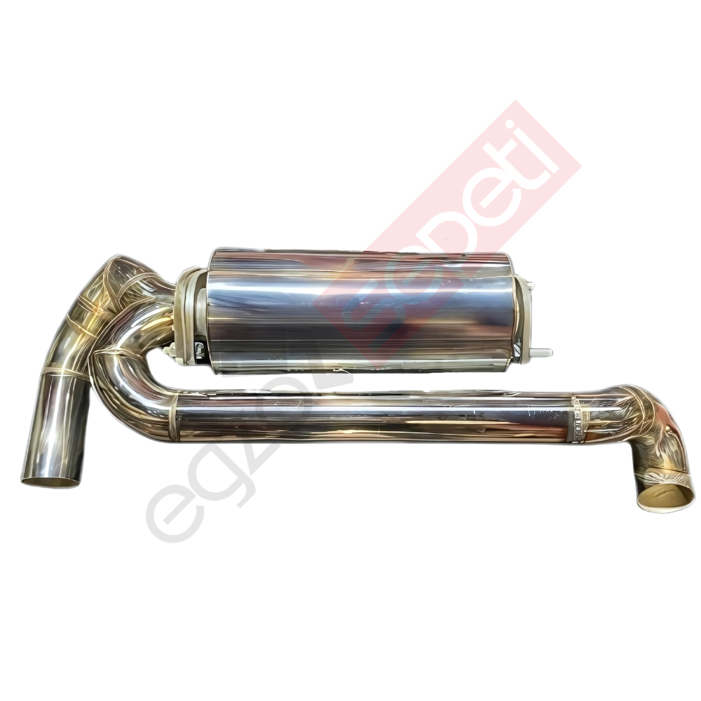 Bmw F20 1.20 Krom Flanşlı Spor Suturucu Ve Arka Krom Boru