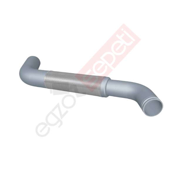 Doosan Boru, İş Makinesi, Egzoz Ön, 22082192A Ø127 Alusi, Spiral (P),