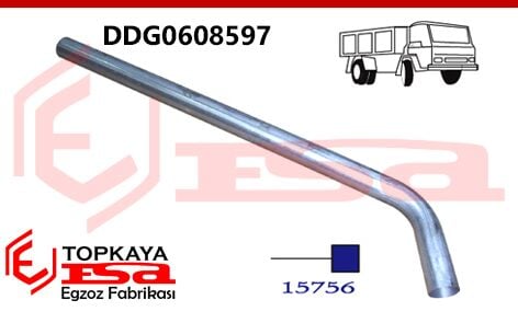 Dodge As 900 Çıkış Borusu 1986-90