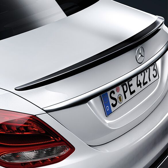 Mercedes C Serisi W205 Plastik Bagaj Üstü Spoiler