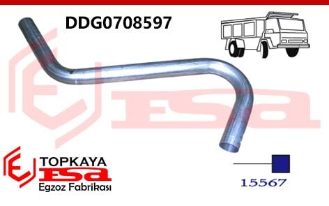 Dodge As 950 Çıkış Borusu (Damperli) 1992-99