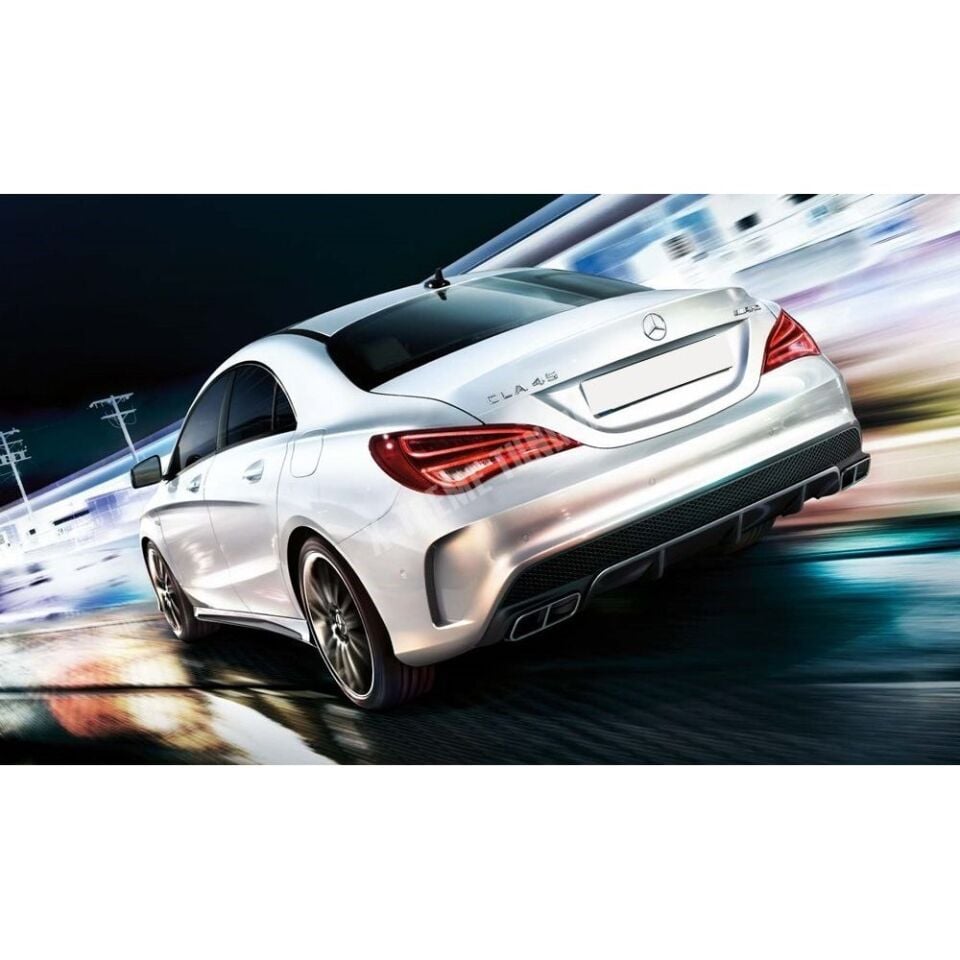 Mercedes CLA Serisi AMG Arka Tampon Difüzör İthal